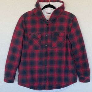 Women's Large Flannel Jacket